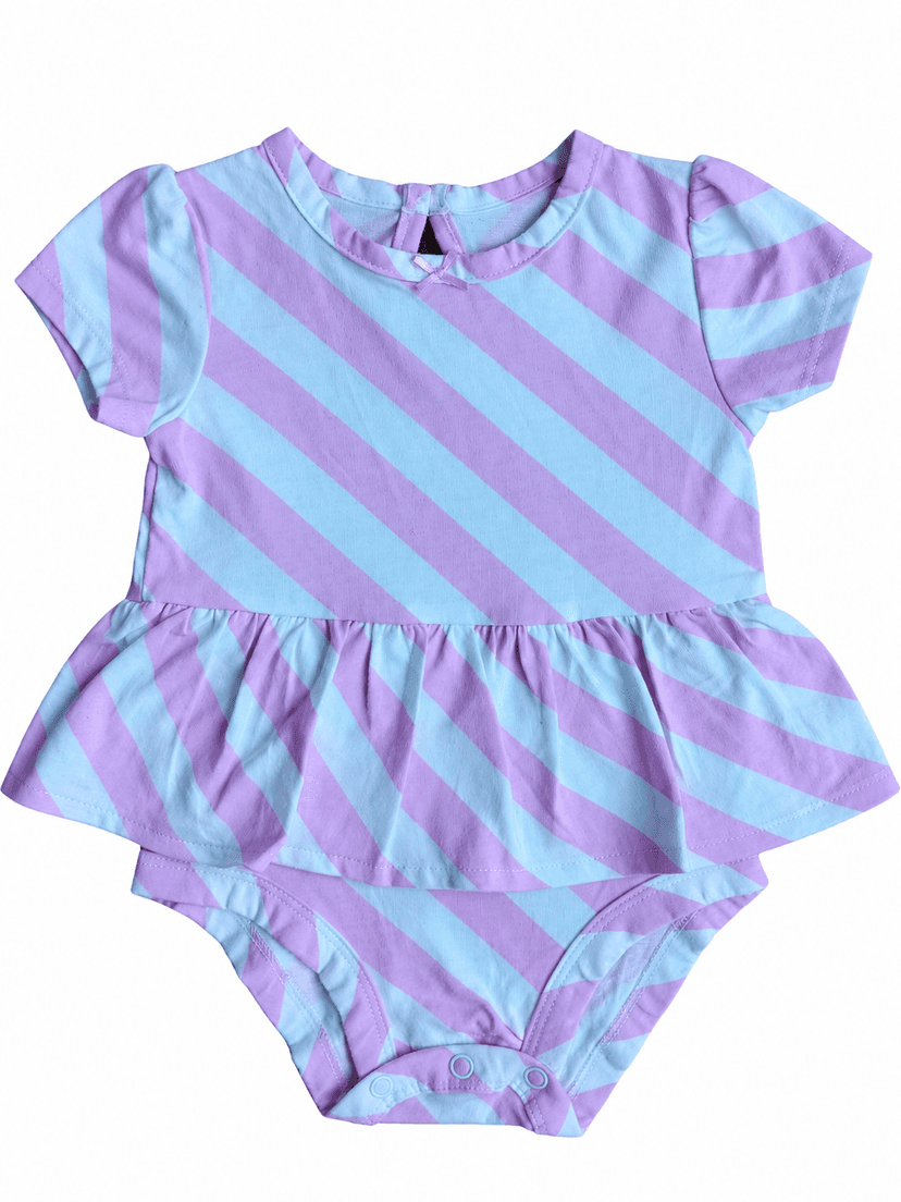 Carter’s Pink Stripe Skirted Bodysuit